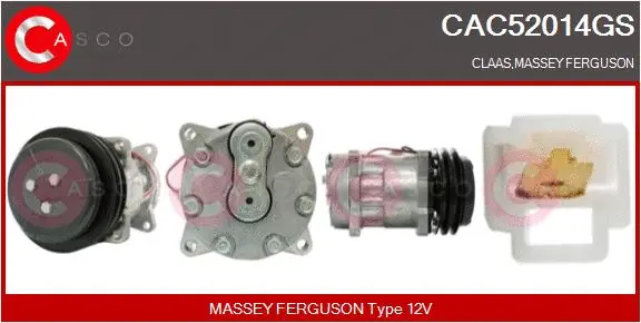 Compressor, air conditioning (CAC52014GS)