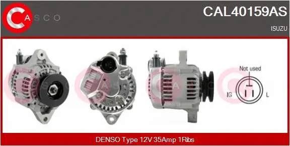 Alternator (CAL40159AS)