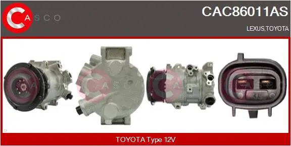 Compressor, air conditioning (CAC86011AS)