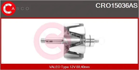 Rotor, alternator (CRO15036AS)