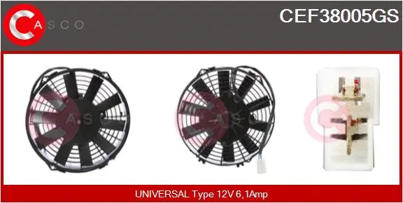 Electric Motor, radiator fan (CEF38005GS)