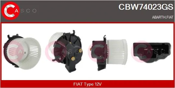 Interior Blower (CBW74023GS)