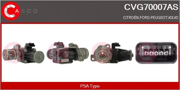 EGR Valve (CVG70007AS)