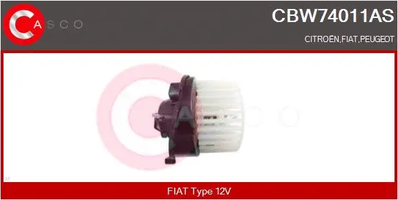 Interior Blower (CBW74011AS)