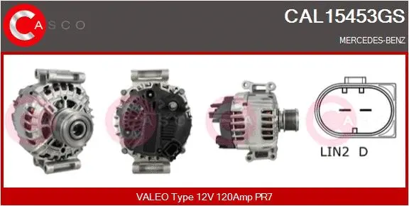 Alternator (CAL15453GS)