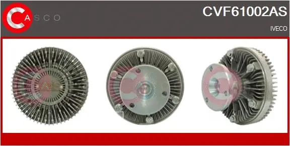 Clutch, radiator fan (CVF61002AS)