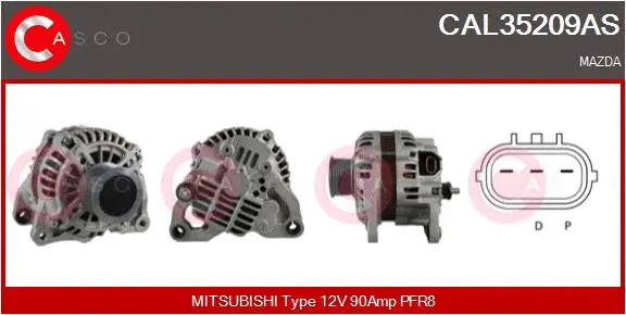 Alternator (CAL35209AS)