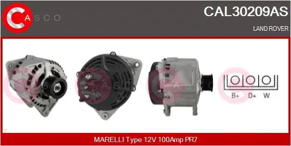 Alternator (CAL30209AS)