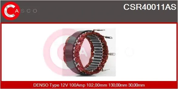 Stator, alternator (CSR40011AS)