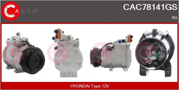 Compressor, air conditioning (CAC78141GS)