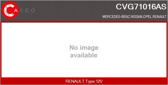 EGR Valve (CVG71016AS)