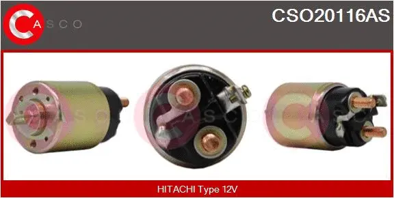 Solenoid Switch, starter (CSO20116AS)