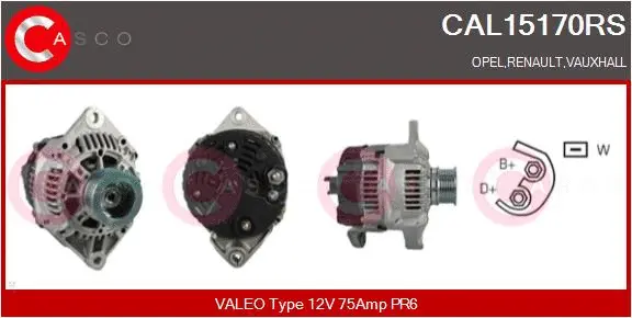 Alternator (CAL15170RS)
