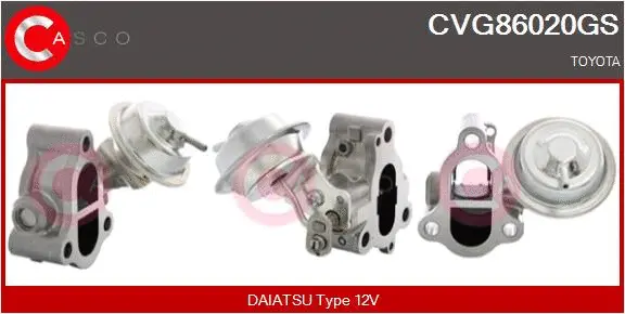 EGR Valve (CVG86020GS)
