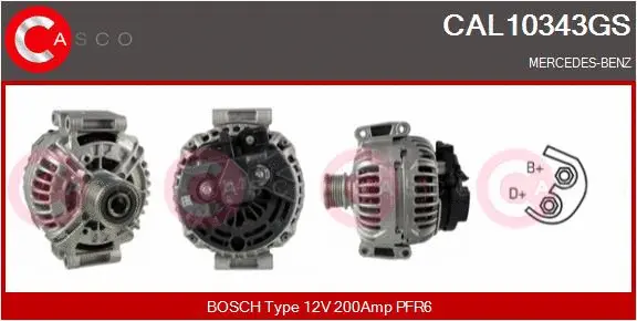 Alternator (CAL10343GS)