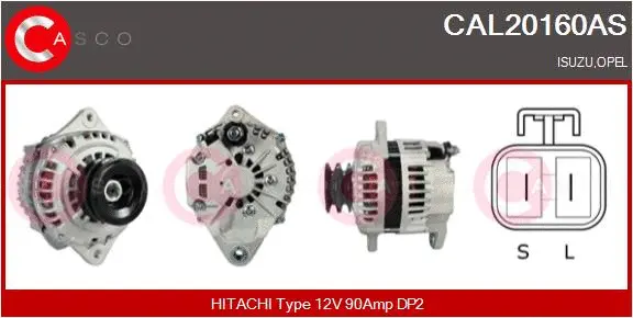 Alternator (CAL20160AS)