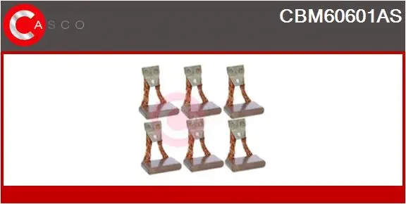 Carbon Brush, starter (CBM60601AS)