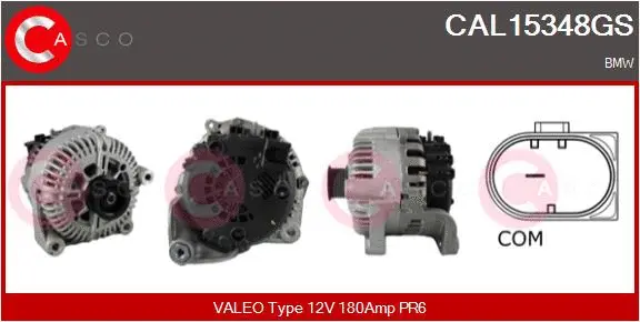 Alternator (CAL15348GS)