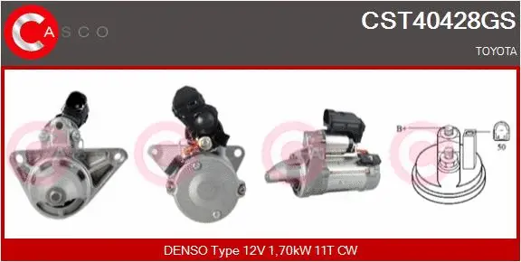 Starter (CST40428GS)
