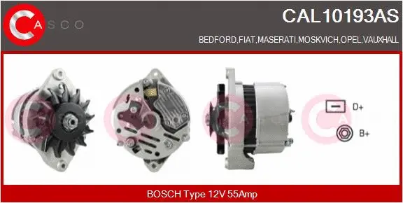 Alternator (CAL10193AS)