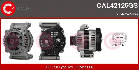 Alternator (CAL42126GS)