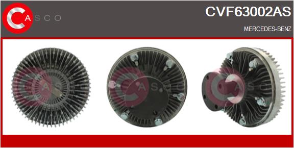 Clutch, radiator fan (CVF63002AS)