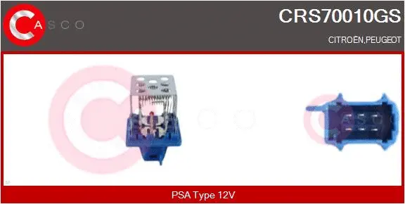 Resistor, interior blower (CRS70010GS)