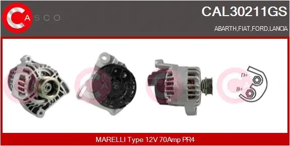 Alternator (CAL30211GS)