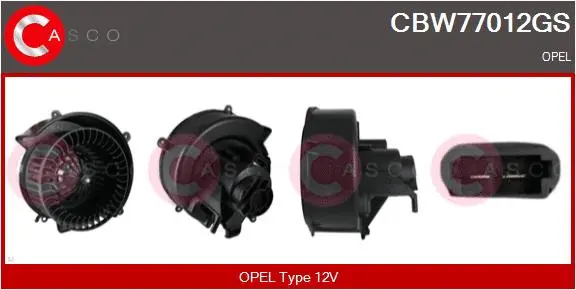Interior Blower (CBW77012GS)