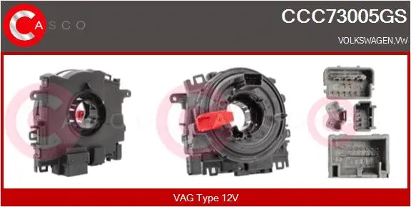 Clockspring, airbag (CCC73005GS)