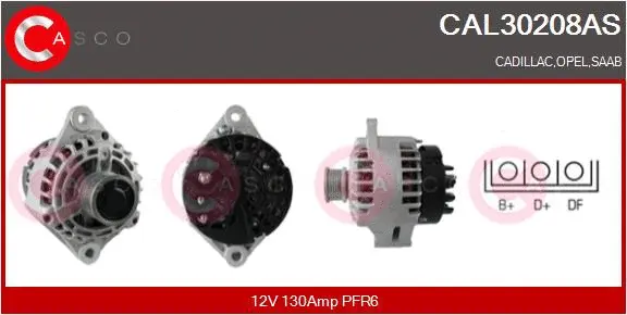 Alternator (CAL30208AS)