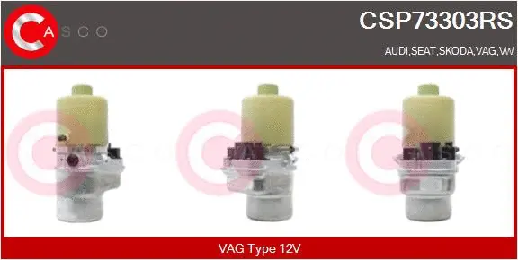 Hydraulic Pump, steering (CSP73303RS)