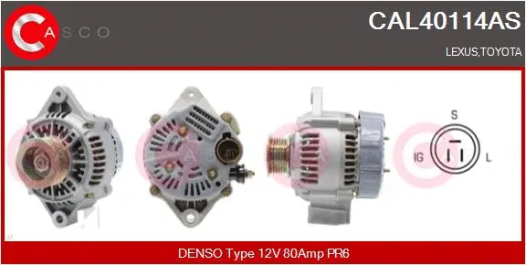 Alternator (CAL40114AS)