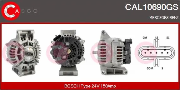 Alternator (CAL10690GS)