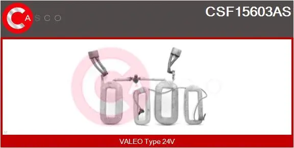 Field Winding, starter (CSF15603AS)