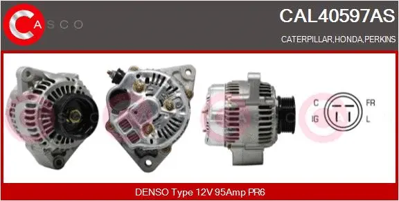 Alternator (CAL40597AS)