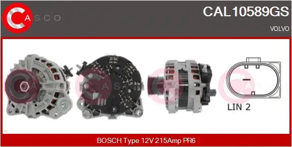 Alternator (CAL10589GS)