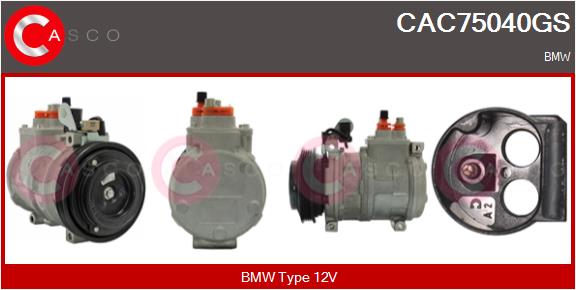 Compressor, air conditioning (CAC75040GS)