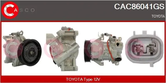 Compressor, air conditioning (CAC86041GS)