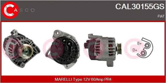 Alternator (CAL30155GS)