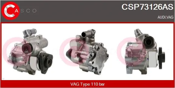 Hydraulic Pump, steering (CSP73126AS)
