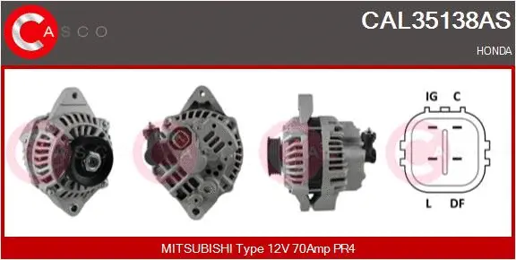 Alternator (CAL35138AS)