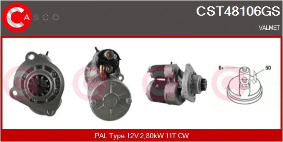 Starter (CST48106GS)