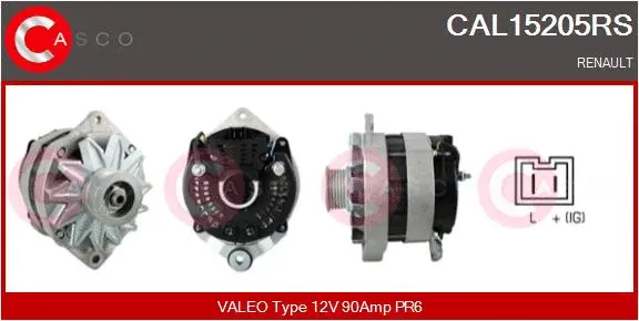 Alternator (CAL15205RS)