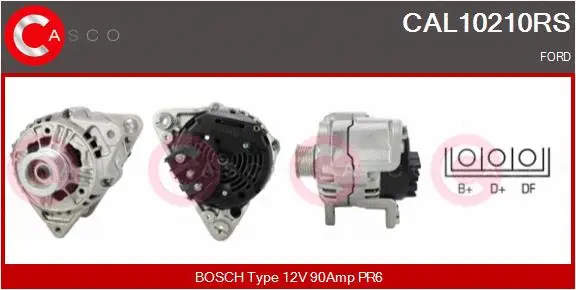 Alternator (CAL10210RS)