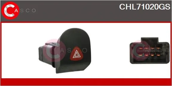 Hazard Warning Light Switch (CHL71020GS)