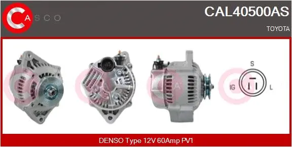 Alternator (CAL40500AS)