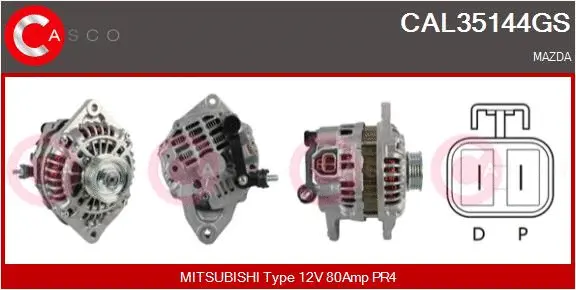 Alternator (CAL35144GS)