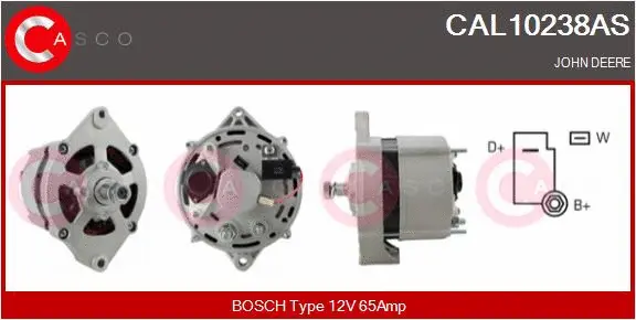Alternator (CAL10238AS)
