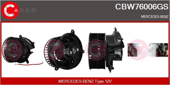 Interior Blower (CBW76006GS)